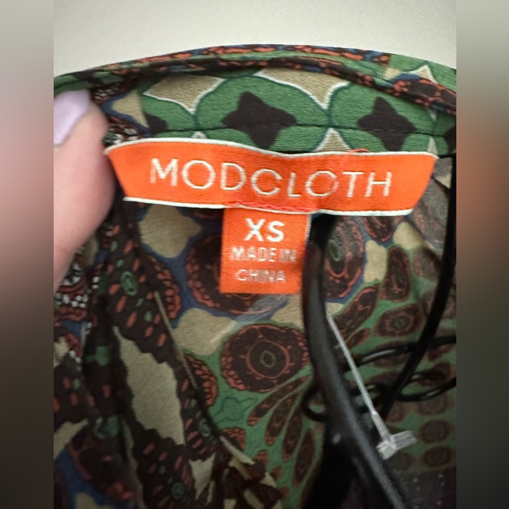 Modcloth Poised Perspective Shirt Dress in Size XS - Picture 6 of 7